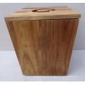 Top Quality Natural Acacia Wood Barrels, Wooden Rice Storage Bucket